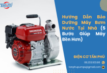 Hướng Dẫn Bảo Dưỡng Máy Bơm Nước Tại Nhà (5 Bước Giúp Máy Bền Hơn) Hướng Dẫn Bảo Dưỡng Máy Bơm Nước Tại Nhà (5 Bước Giúp Máy Bền Hơn)