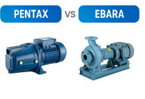 Máy bơm Pentax và Ebara: Đâu là dòng máy bơm chuyên dụng cho phân khúc đẩy cao?