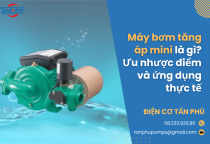 Máy bơm tăng áp mini là gì?