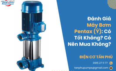 Đánh Giá Máy Bơm Pentax (Ý): Có Tốt Không? Có Nên Mua Không?