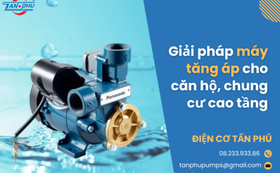 Giải pháp tăng áp căn hộ chung cư cao tầng
