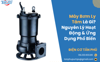 Máy Bơm Ly Tâm Là Gì? Ưu, Nhược Điểm, Nguyên Lý Hoạt Động & Ứng Dụng Phổ Biến