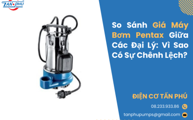 So Sánh Giá Máy Bơm Pentax Giữa Các Đại Lý: Vì Sao Có Sự Chênh Lệch?