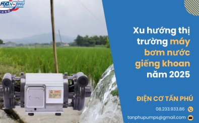 Xu hướng thị trường máy bơm nước giếng khoan năm 2025