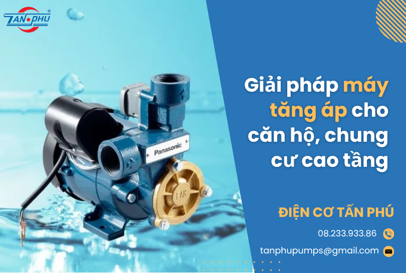 Giải pháp tăng áp căn hộ chung cư cao tầng