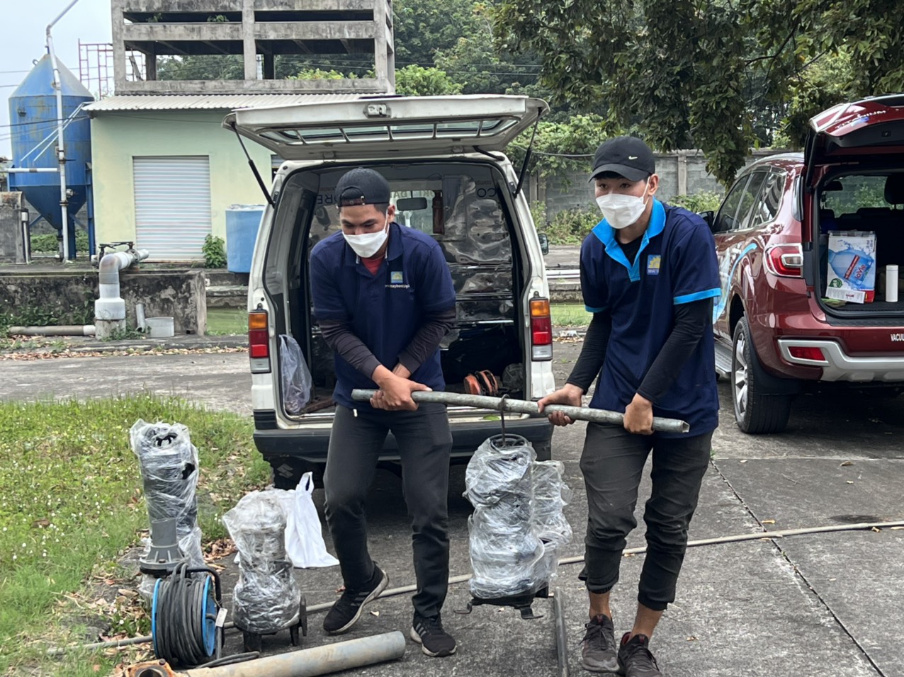 Lắp đặt máy bơm chìm nước thải Bà Rịa