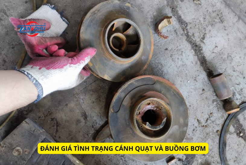 máy bơm chạy nước yếu