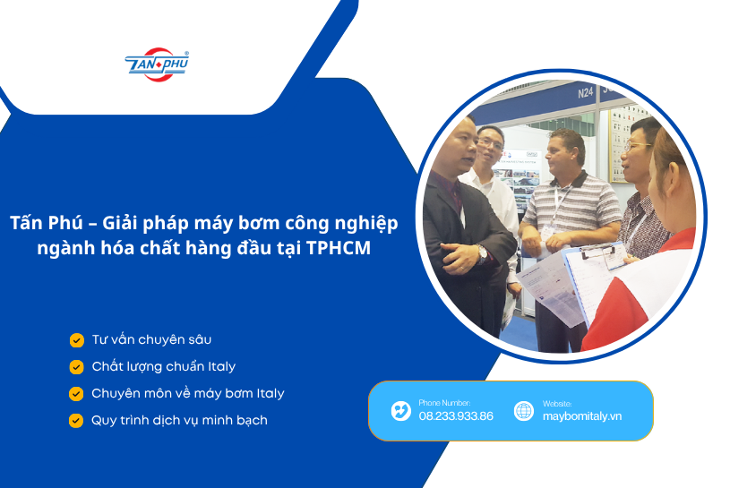 máy bơm công nghiệp ngành hóa chất
