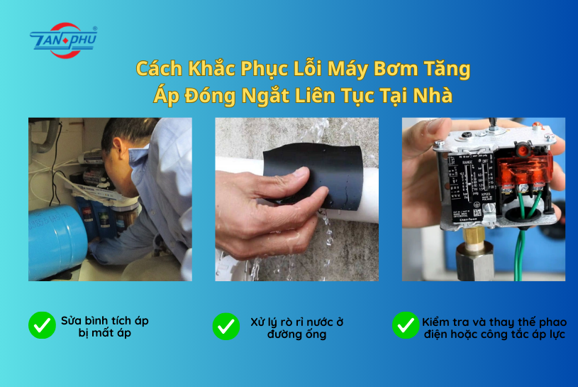 máy bơm tăng áp