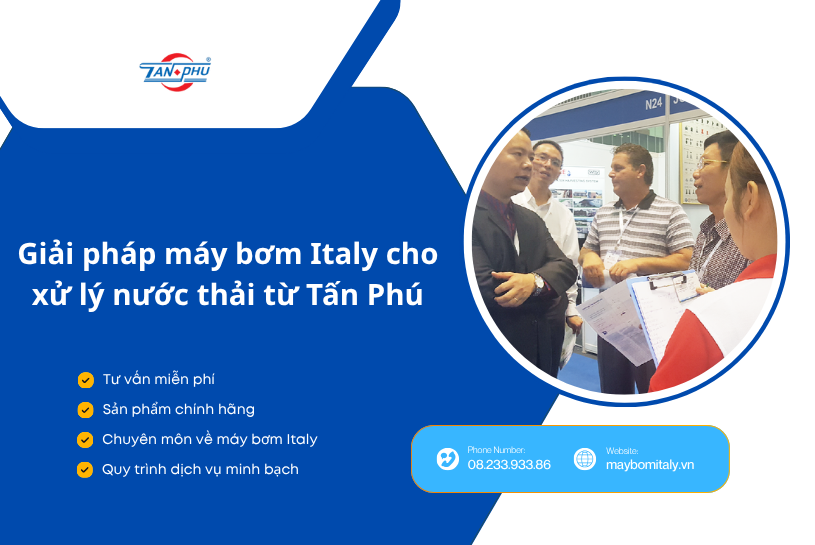 máy bơm xử lí nước thải công nghiệp