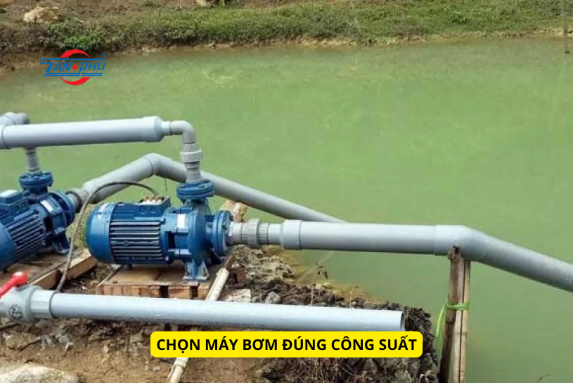 chọn máy bơm 