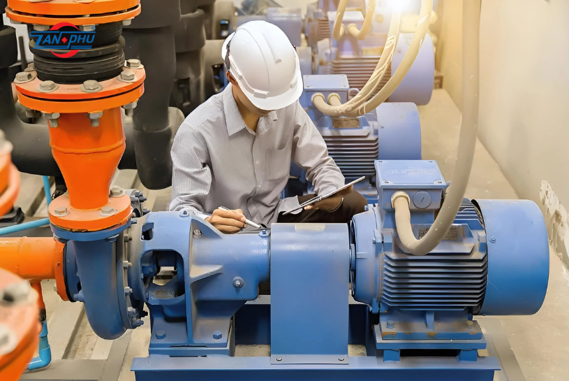 bảo dưỡng vệ sinh máy bơm