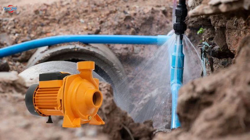 Máy bơm nước phát ra tiếng kêu ồn