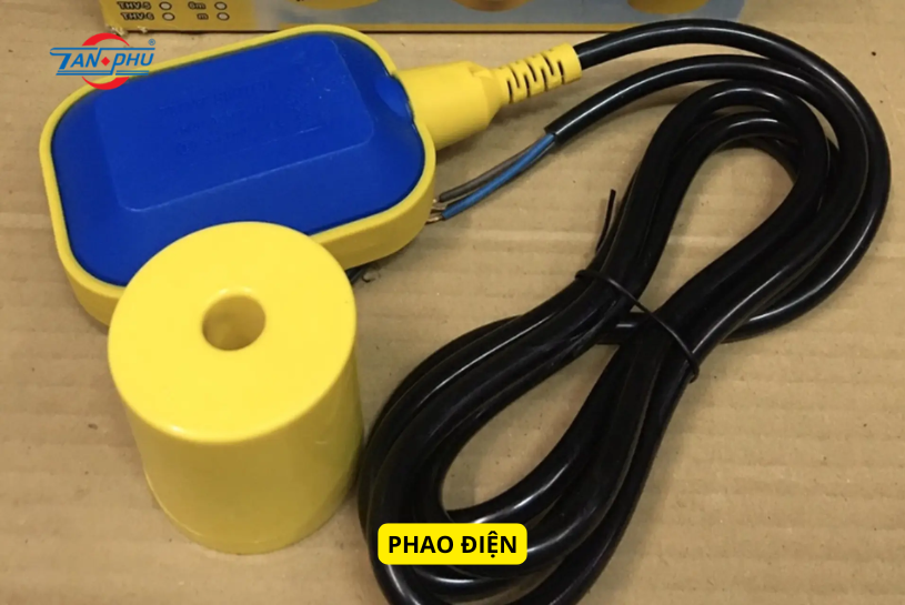 lắp phao điện cho máy bơm