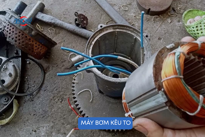 lỗi máy bơm công nghiệp 