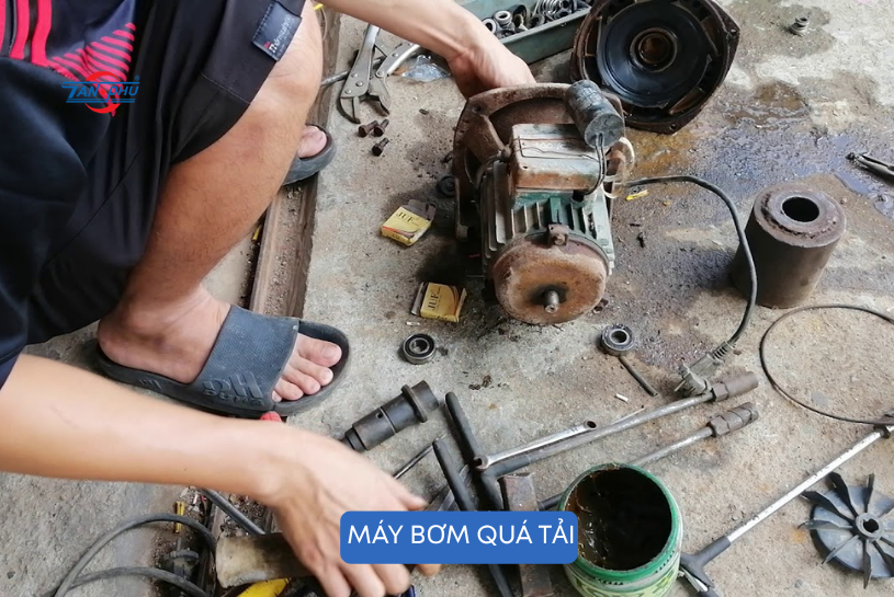 lỗi máy bơm công nghiệp