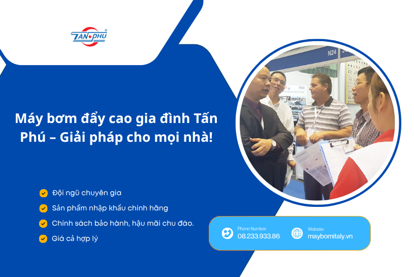 máy bơm đẩy cao gia đình