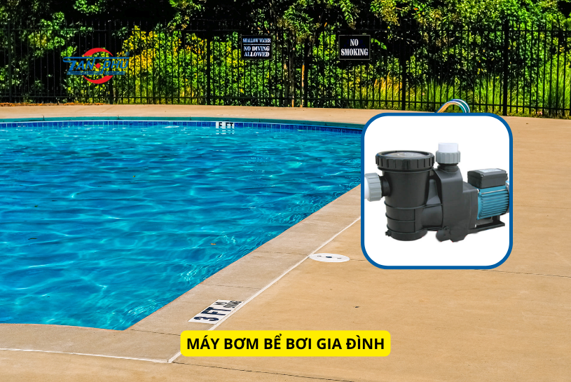 máy bơm lọc nước hồ bơi