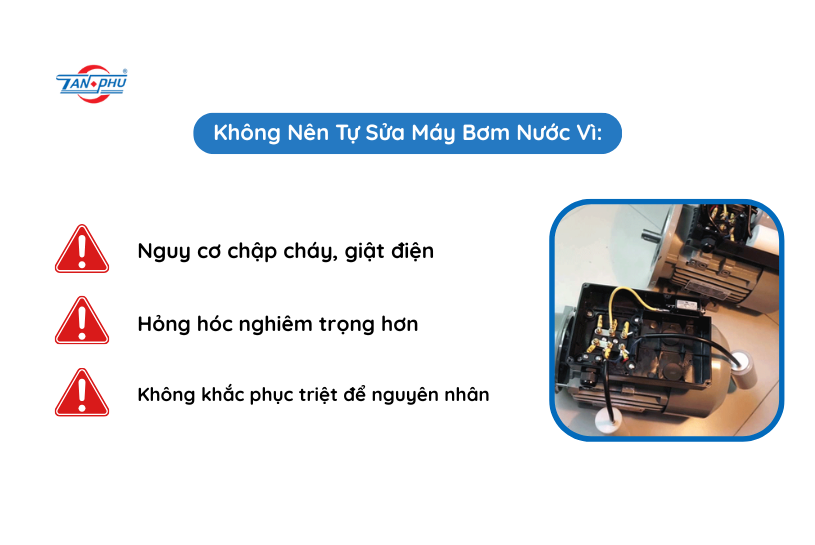 thợ sửa máy bơm nước