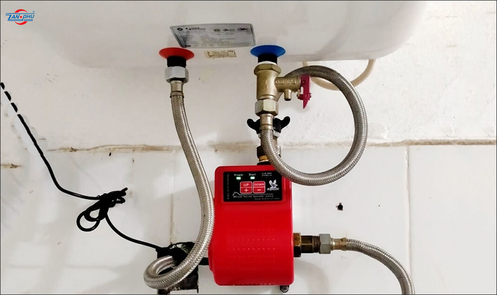 Lưu ý khi lắp đặt máy bơm tăng áp