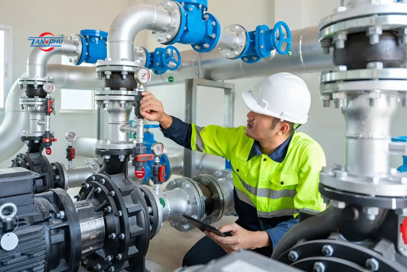 vận hành máy bơm công nghiệp