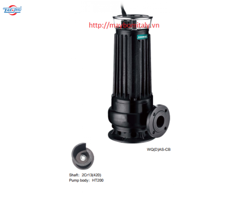 Máy bơm chìm nước thải hiệu SHIMGE Model: WQAS-CB